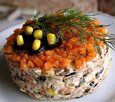 Очень вкусный салатик