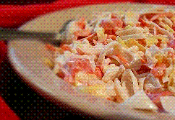 Салат «Красное море»